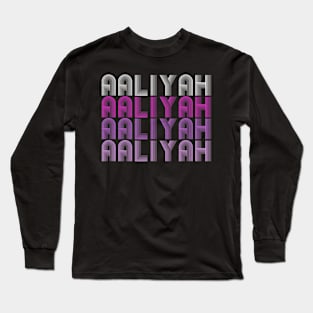 Aaliyah Long Sleeve T-Shirt